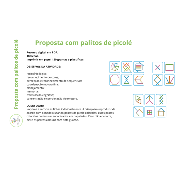 Recurso: Palitos de Picolé