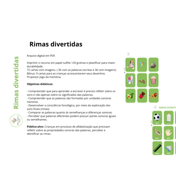 Recurso: Rimas divertidas