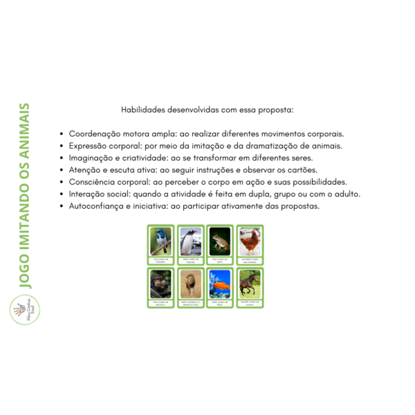 Jogo: Imitando os animais