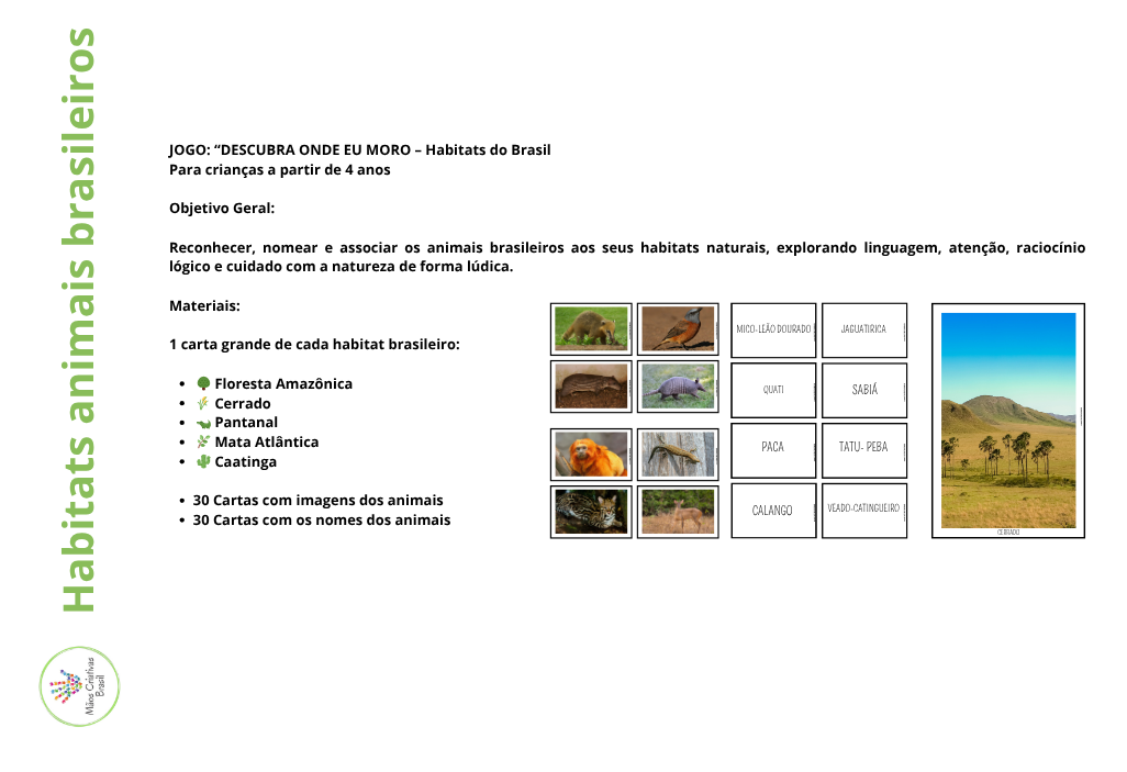 SITE Habitats animais brasileiros