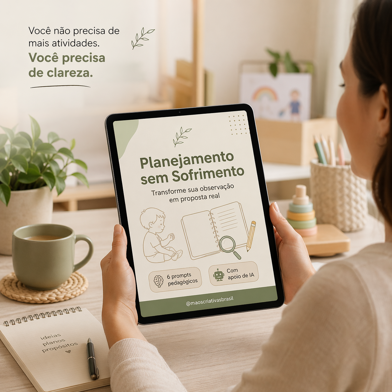 Planejamento sem Sofrimento  Transforme sua observação em proposta real