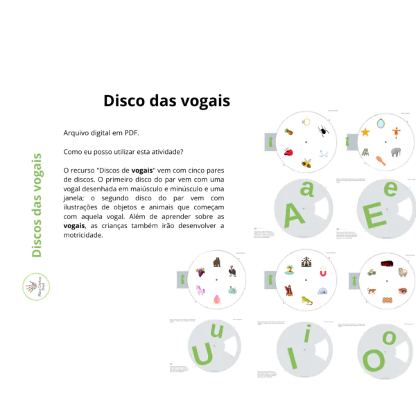 Recurso: Discos das Vogais