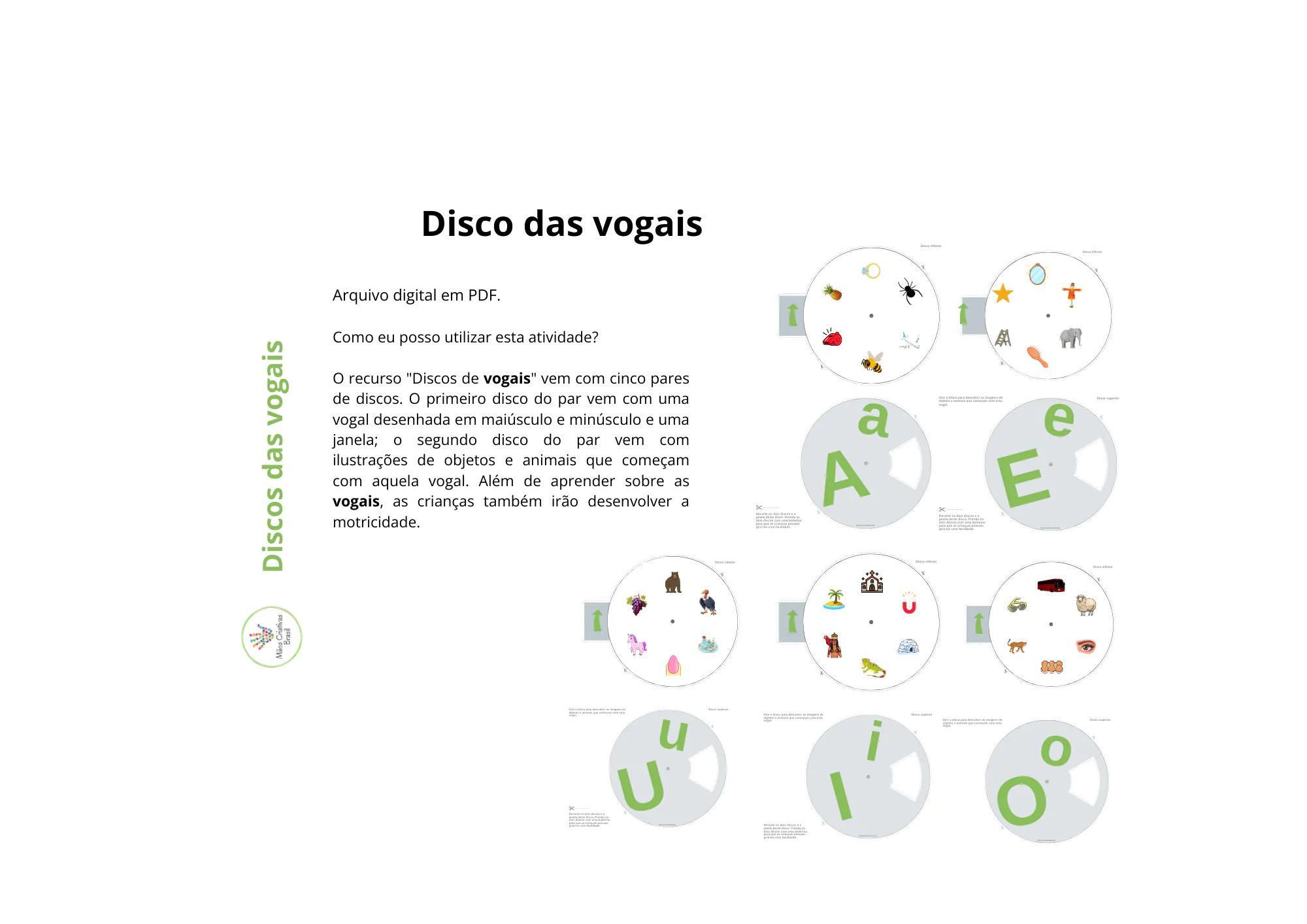 Recurso: Discos das Vogais